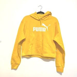 Pullover Puma Crop Hoodie